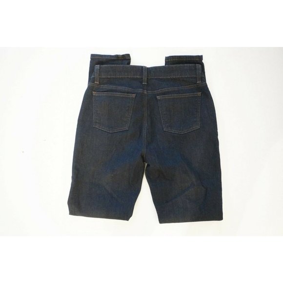 EILEEN FISHER Dark Wash Indigo Organic Cotton Jean - Picture 5 of 8